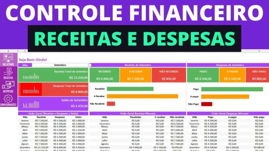 Como montar uma planilha de gastos Guia completo para controle financeiro eficiente