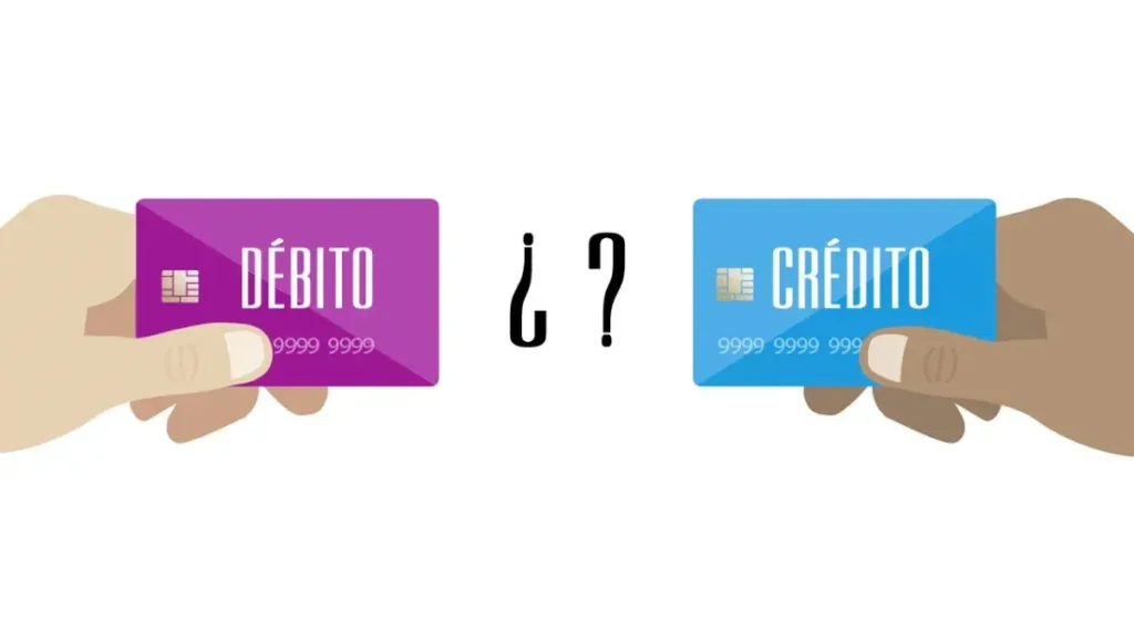 Diferença entre débito e crédito