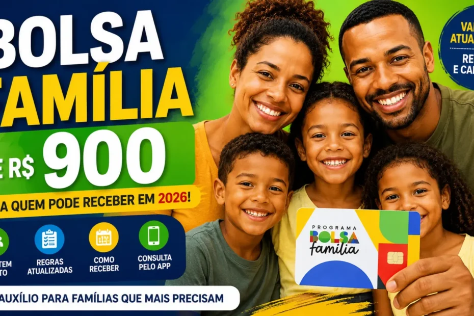Bolsa Família de R$ 900 Veja Quem Pode Receber o Benefício em 2026