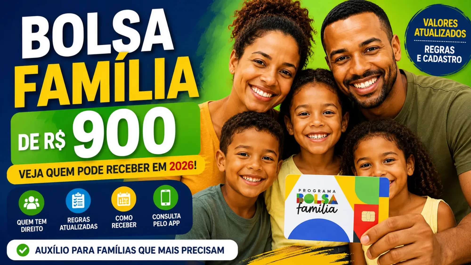 Bolsa Família de R$ 900 Veja Quem Pode Receber o Benefício em 2026