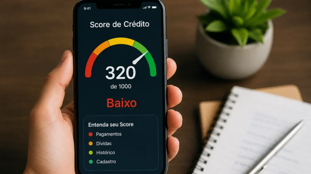 Como Conquistar Crédito com Score Baixo