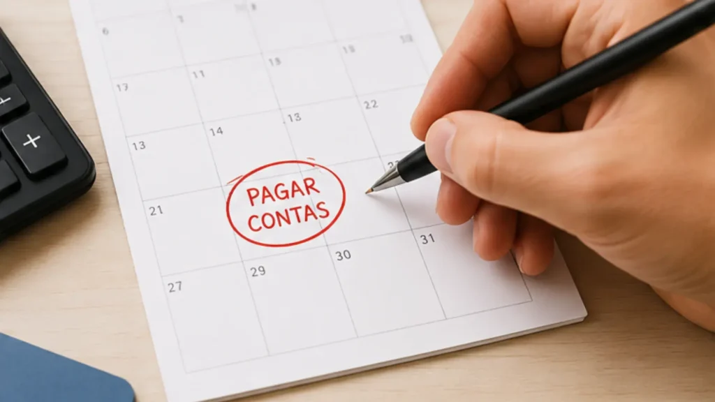 Pague tudo em dia