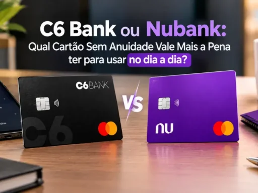 C6 Bank ou Nubank Qual Cartao Sem Anuidade Vale Mais a Pena ter para usar no dia a dia