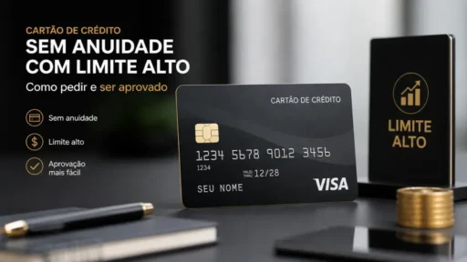 Cartao de Credito Sem Anuidade com Limite Alto Como Pedir e Ser Aprovado