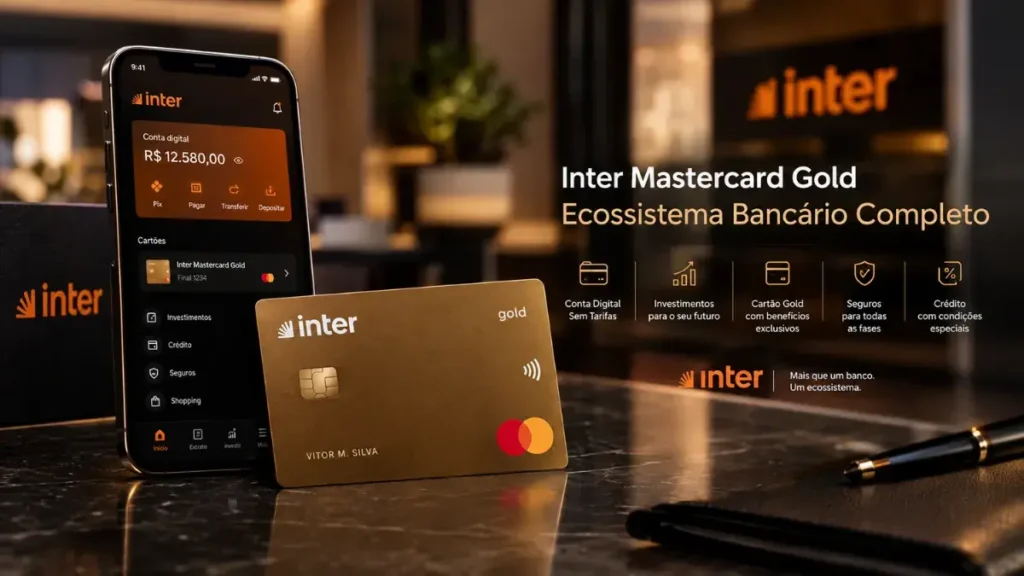 Inter Mastercard Gold – Ecossistema Bancário Completo