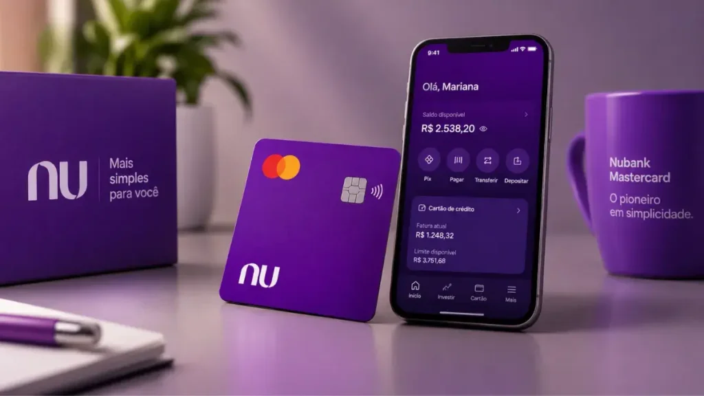 Nubank Mastercard (O Roxinho) – O Pioneiro em Simplicidade