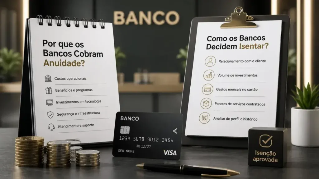 Como Isentar Anuidade do Cartão: Passo a Passo pelo Telefone Bloco de notas com anotações e planejamento financeiro para aprender como isentar anuidade do cartão