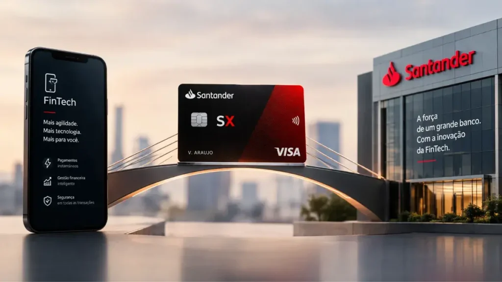 Santander SX Visa – A Ponte entre FinTech e Grande Banco